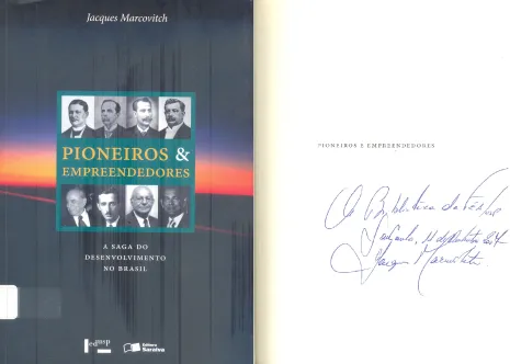 Pioneiros e empreendedores