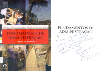 Fundamentos de administração